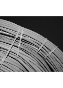Collier att cable blanc  3,6X290 Uv resist