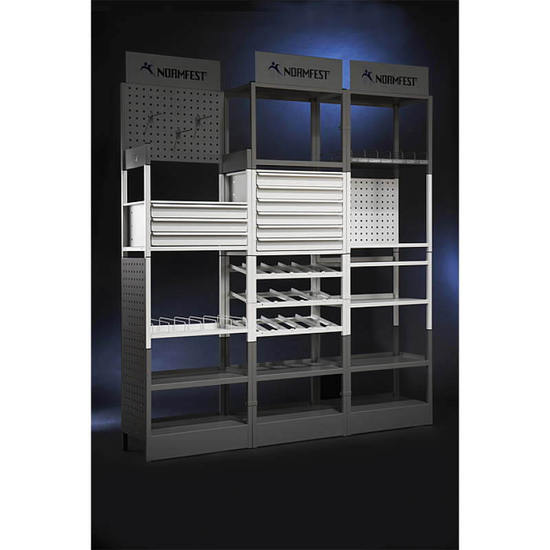 SCHUBLADENMODUL 3FACH, ABSCHLIEßBAR